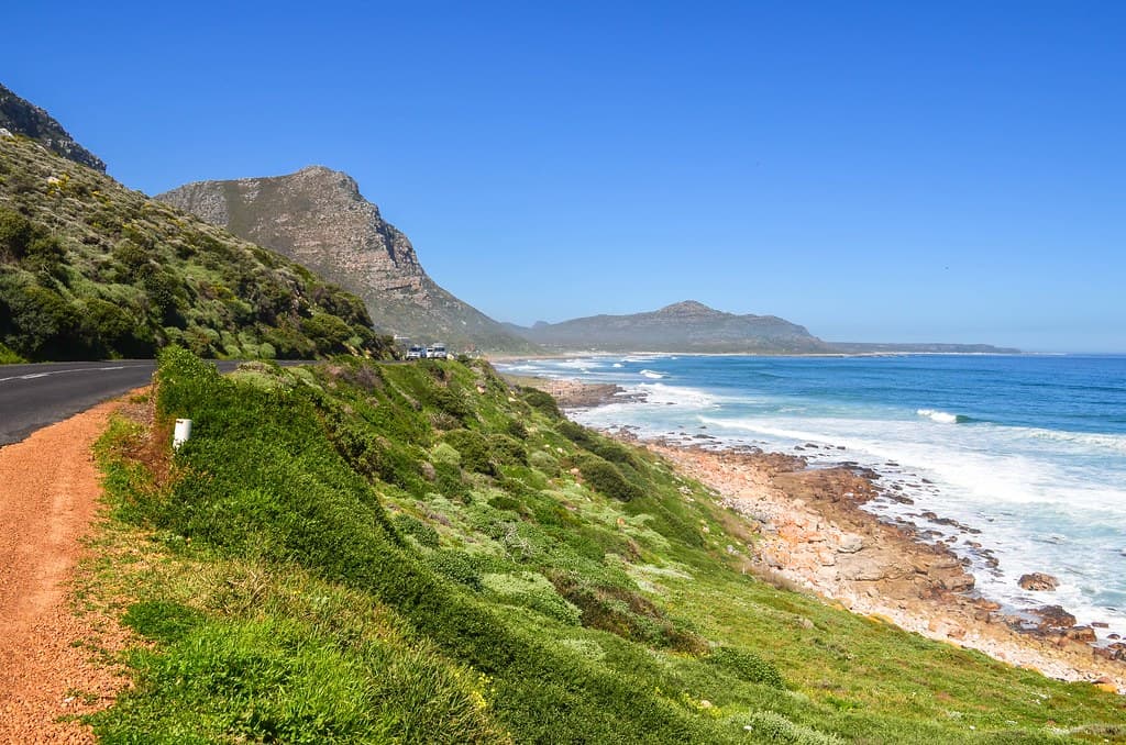 The ocean near Scarborough, Western Cape