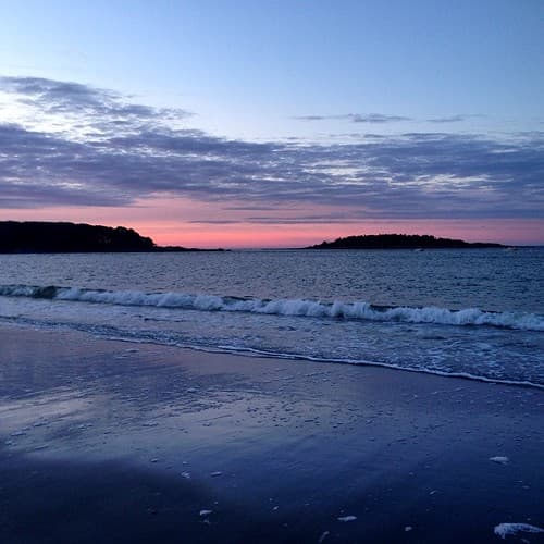 Timber Island - sunrise.