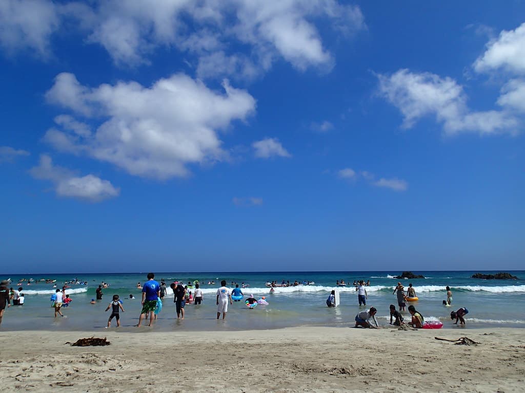 Yumigahama Beach — photo by ume-y