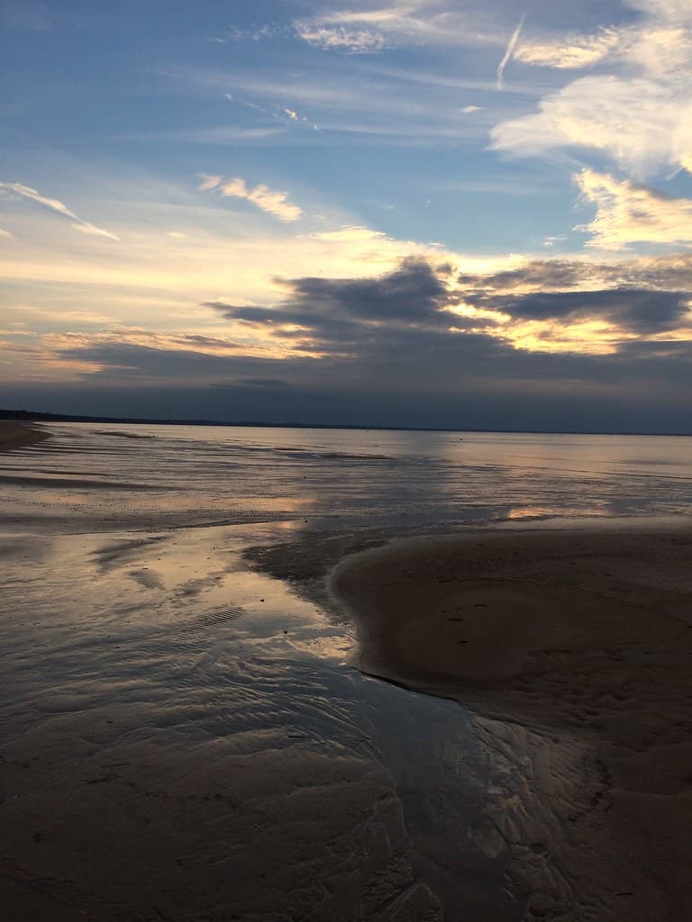 Narva River Mouth Russian Shore — photo by sergei.gussev
