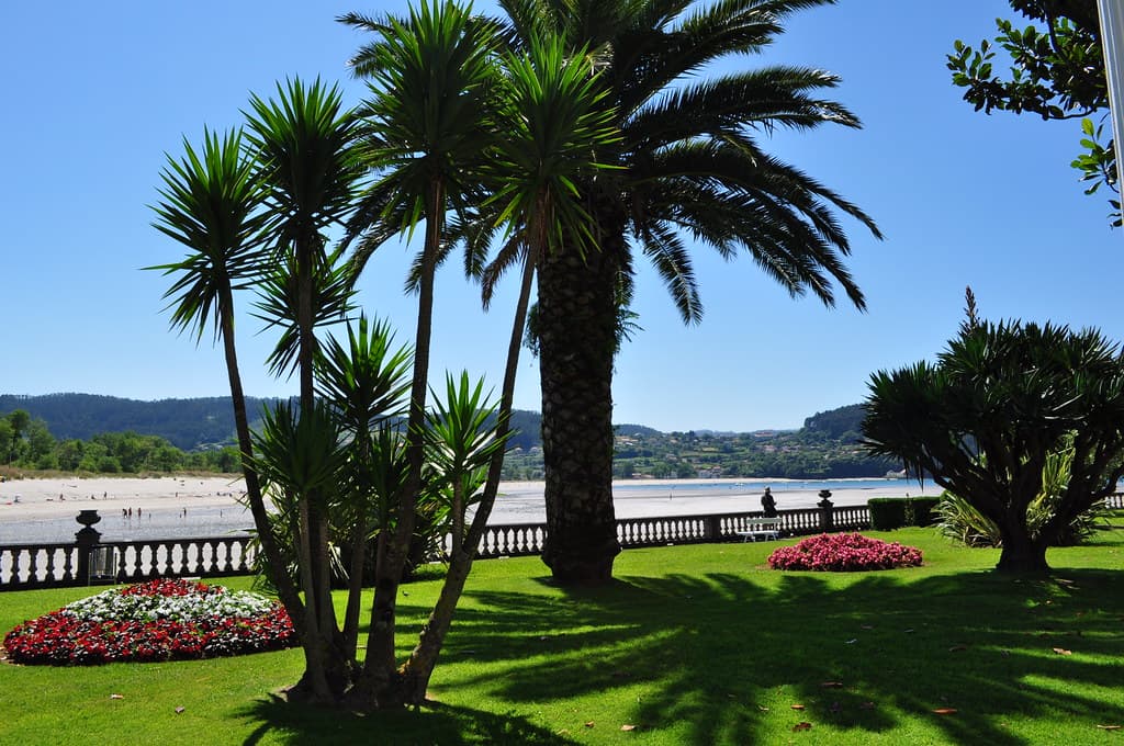Jardin maritime, Cedeira, comarca de Ferrol, province de La Corogne, Galice, Espagne.
