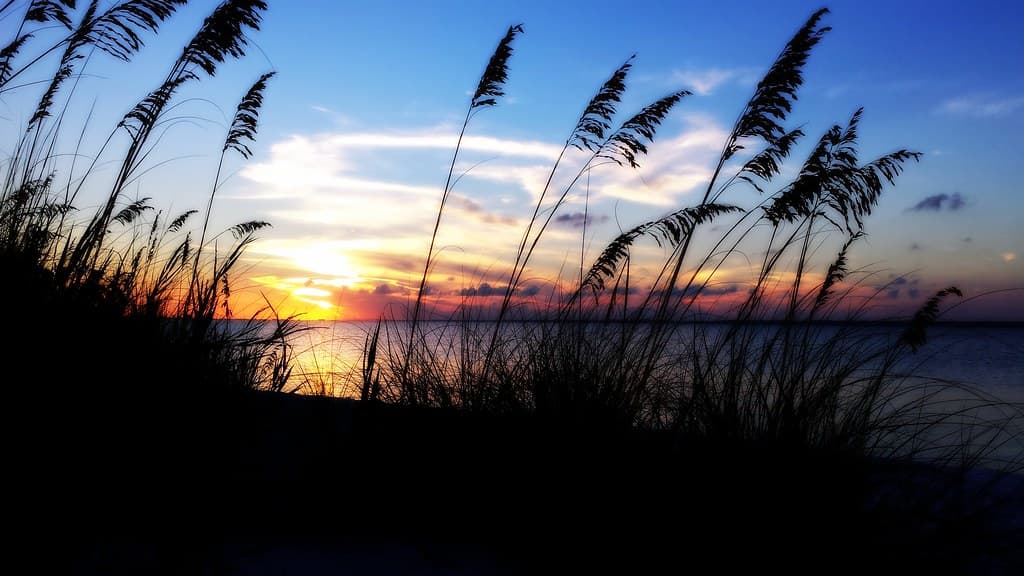 Pensacola Beach Soundside Sunset