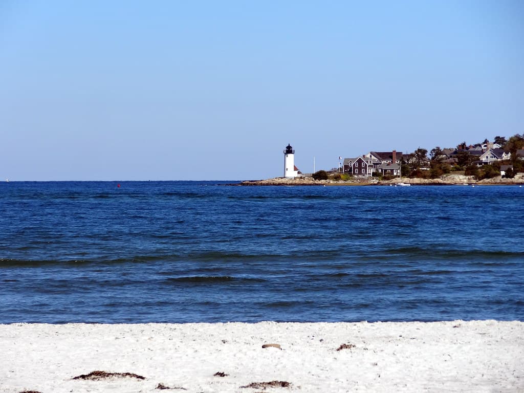 Annisquam Lighthouse from Wingaersheek Beach