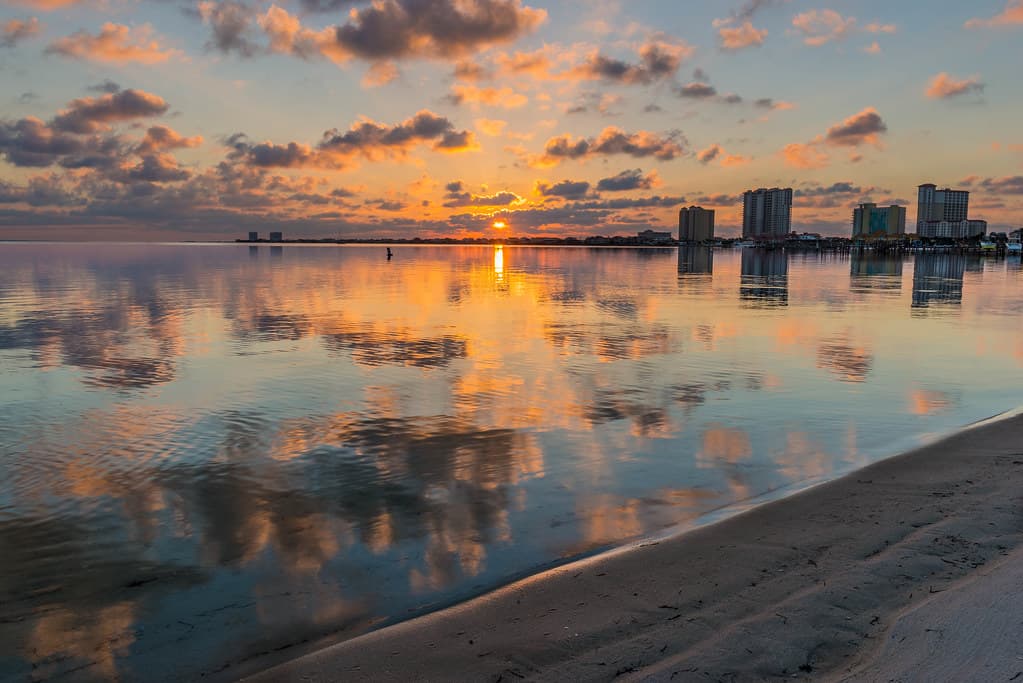 Pensacola Beach Sunrise 10/11/2014