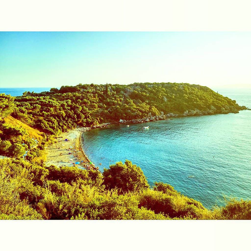 Stoupa Beach — photo by Petrinovillas