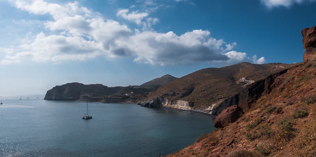Perivolos Beach — photo by Di Chap