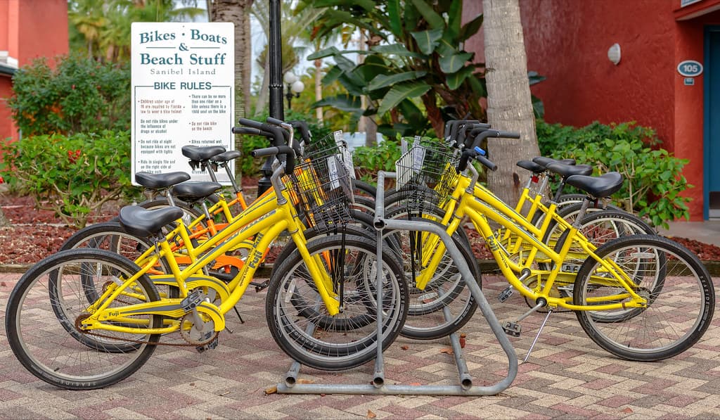 Sanibel Island Bike Rack