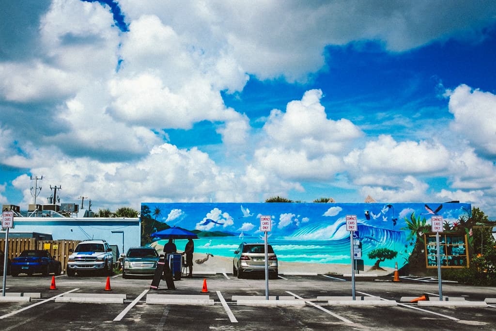 Pier parking, "No beach parking", beach parking