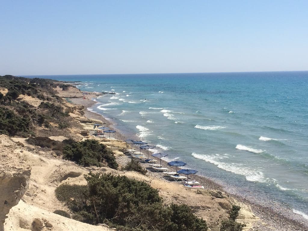 Kamari Beach — photo by txikita69