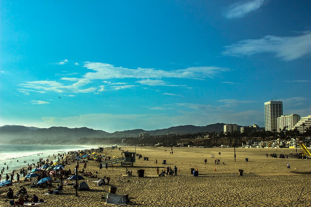 Monica's beach
