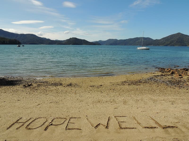 Mistletoe Bay Beach — photo by GothPhil