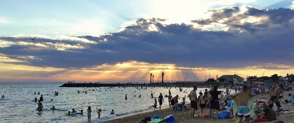 Williamstown beach summer