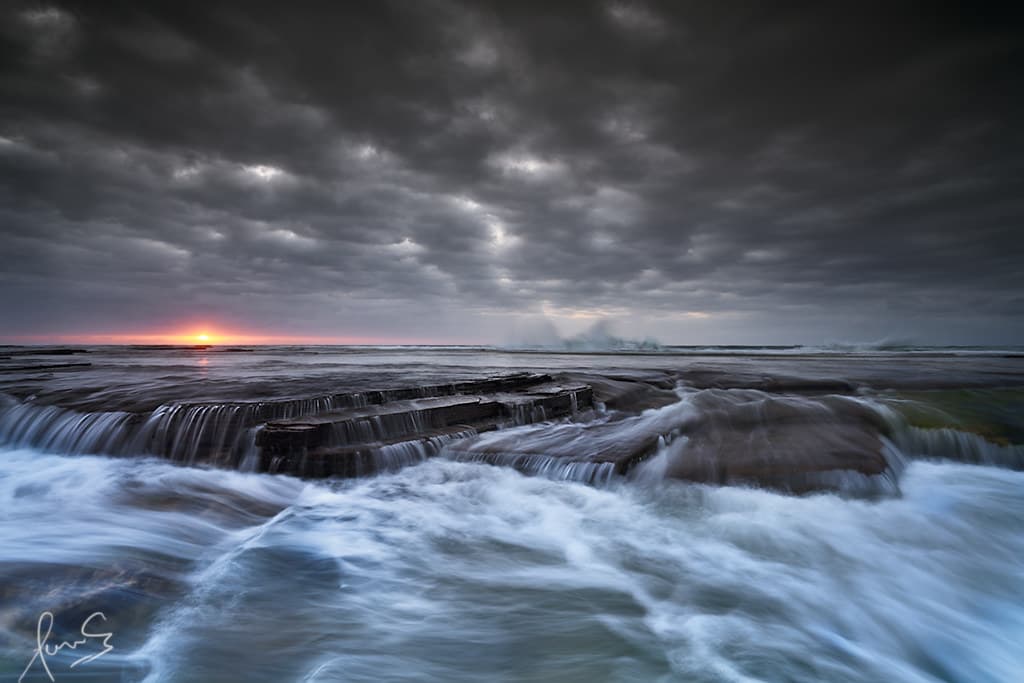 Sunrise over Little Austi