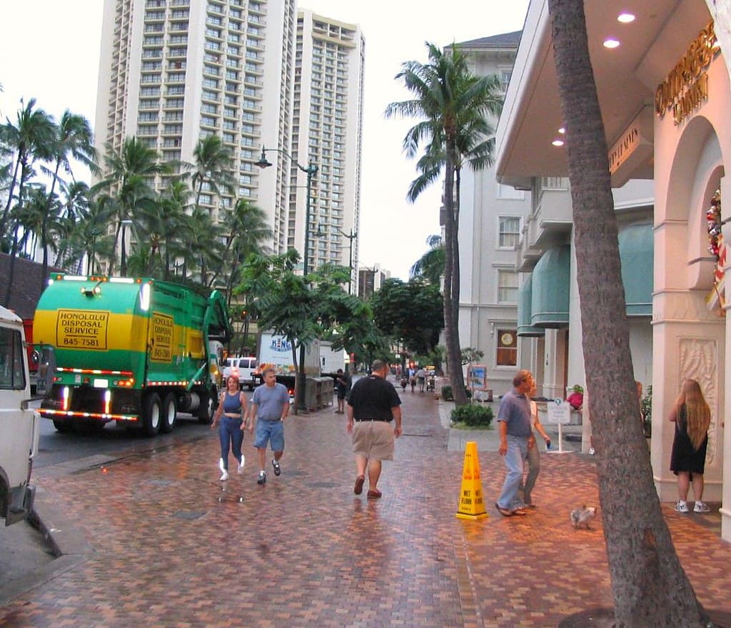 Waikiki Commercial District, Honolulu, Hawaii
