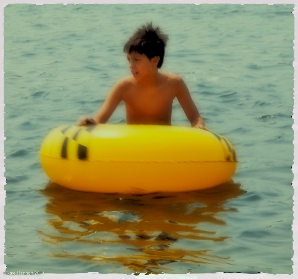 Tubing on the River
