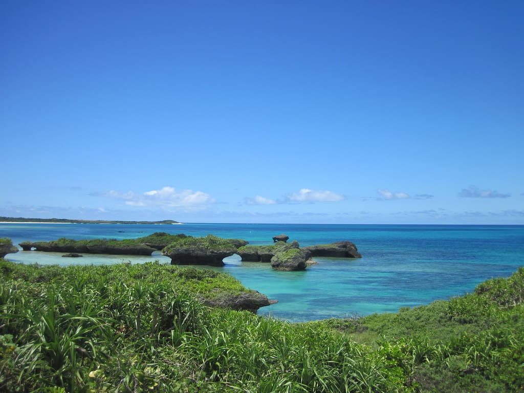 Nakamoto Beach — photo by rurinoshima