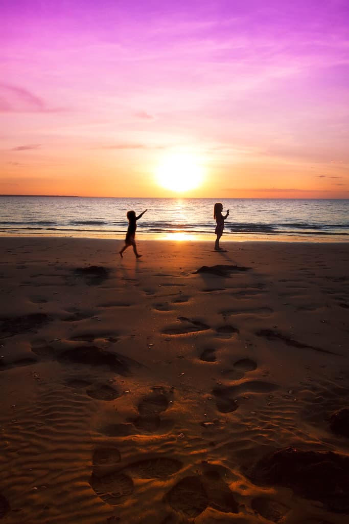 'Forever Young', Australia, Northern Territory, Darwin, Mindil Beach Sunset