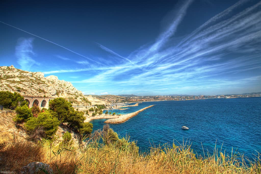 Calanque de la Redonne — photo by marcovdz