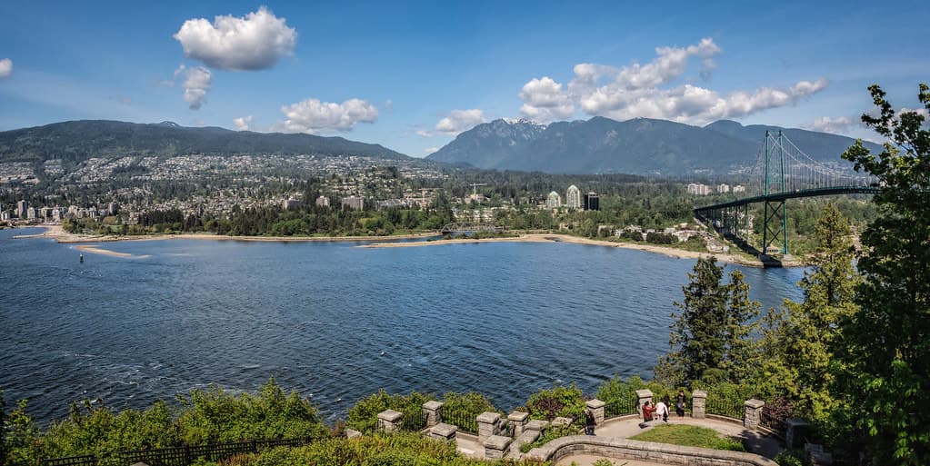 Prospect Point Lookout in Stanley Park (Vancouver BC, Canada)