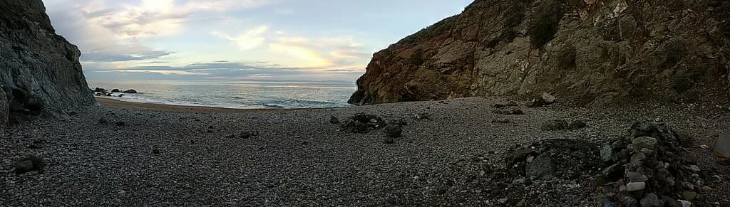 Christmas Cove Beach view 2