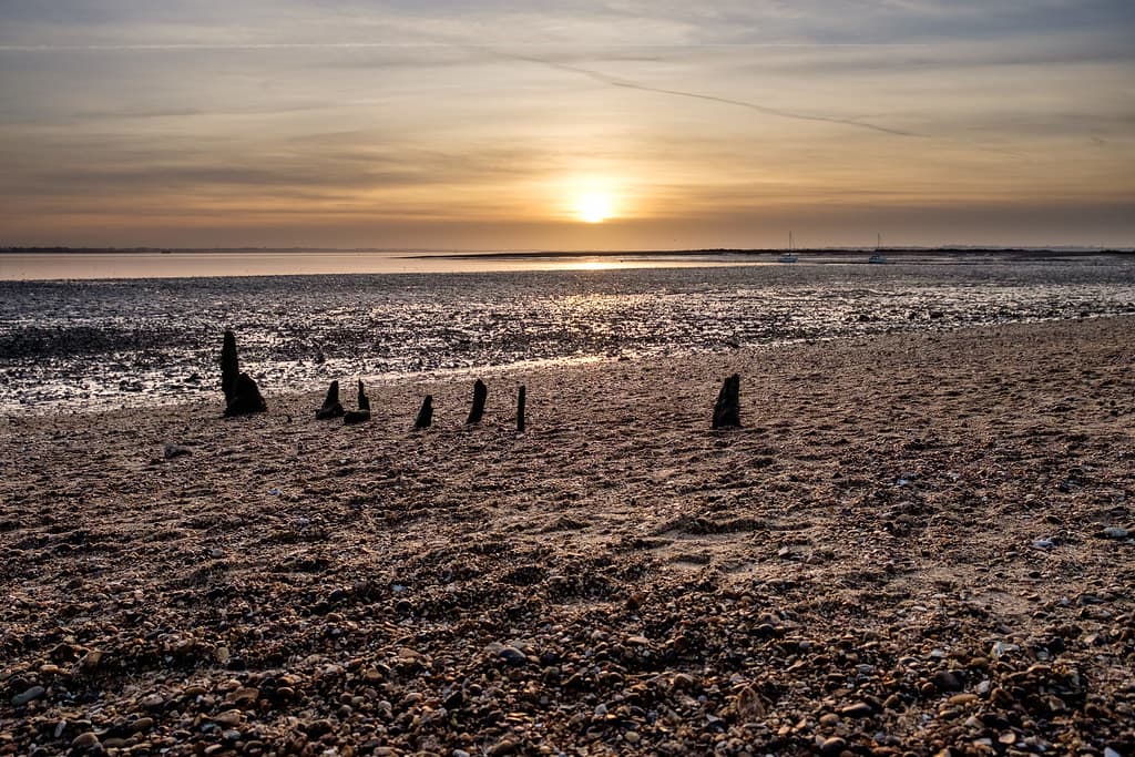 Bradwell Cockle Spit Beach — photo by timabbott