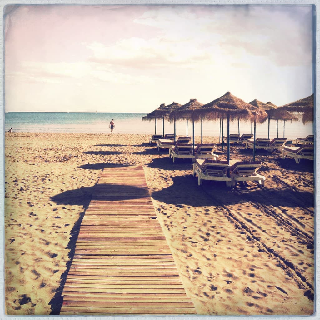 Playa de la Carihuela — photo by .^.Blanksy