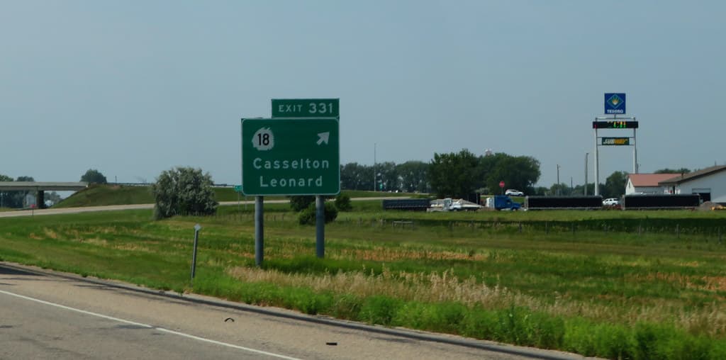Interstate 94, Casselton, North Dakota