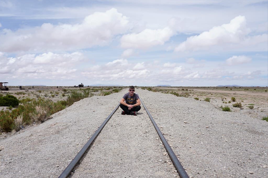 Train Cemetery at 3,700 meters (12,139 ft) above sea level, Uyuni, Bolivia.