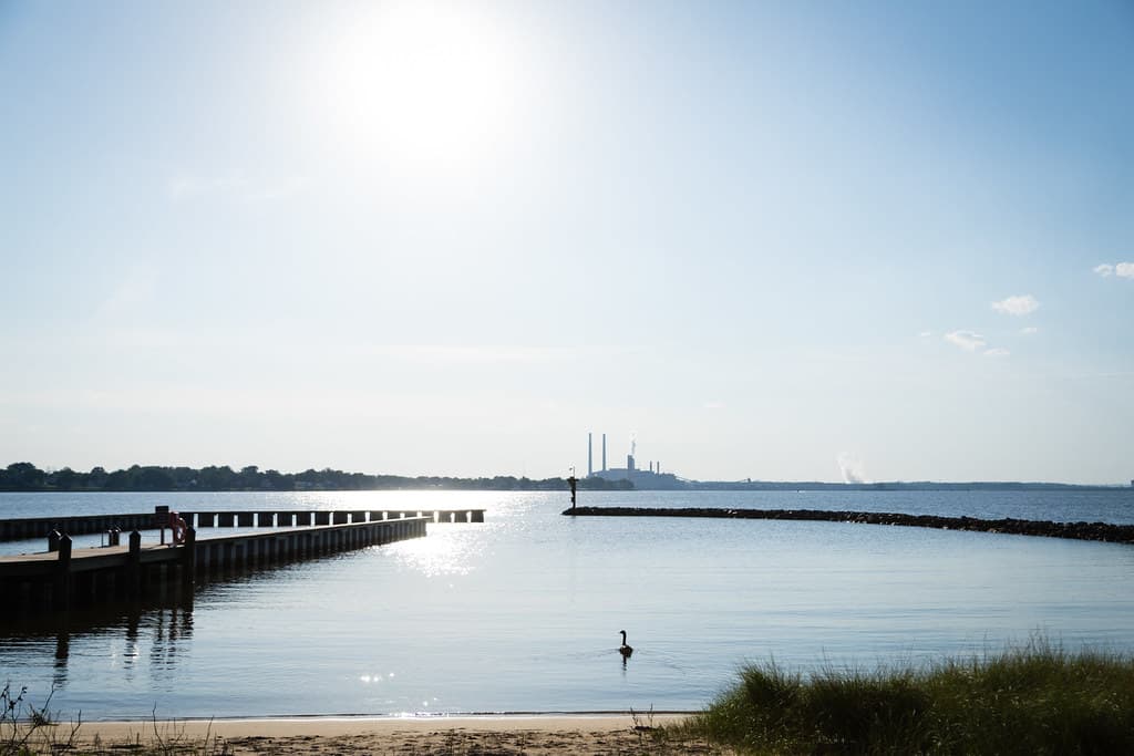 Fort Smallwood Park in Anne Arundel County, Maryland