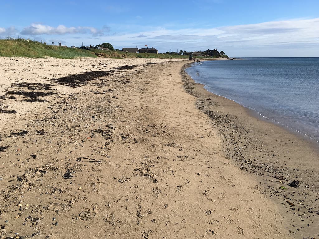 Alnmouth Beach — photo by Dave_S.