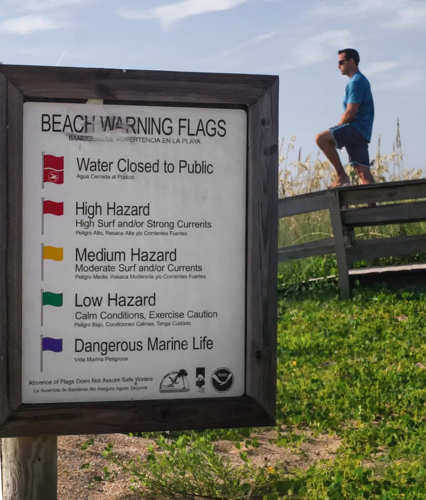 Beach Warning Flags