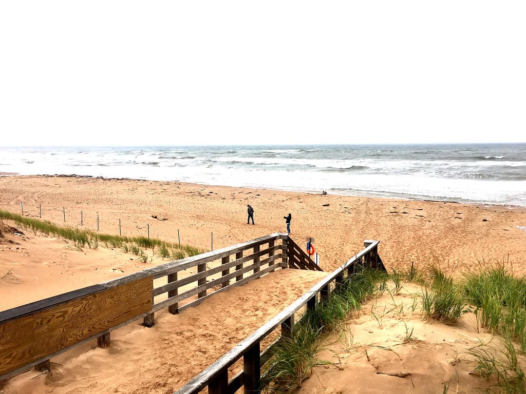Cavendish Beach — photo by R. D. Barry