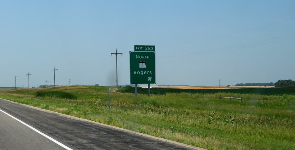 Interstate 94 Between Valley City and Jamestown, North Dakota
