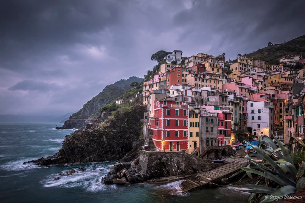 Riomaggiore at Sunrise