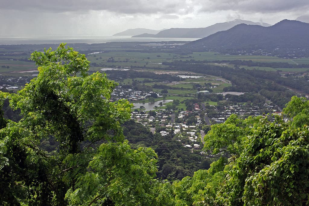view from scenic railway