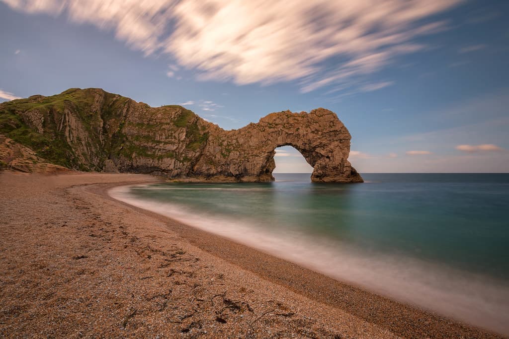 Lulworth Cove — photo by mclcbooks