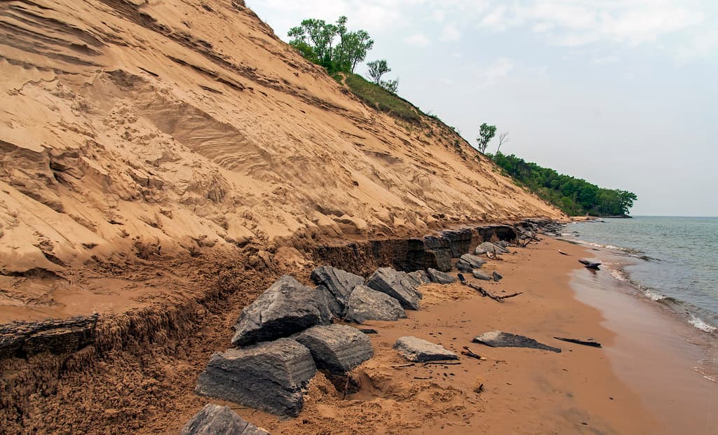 Exposed Clay Layer