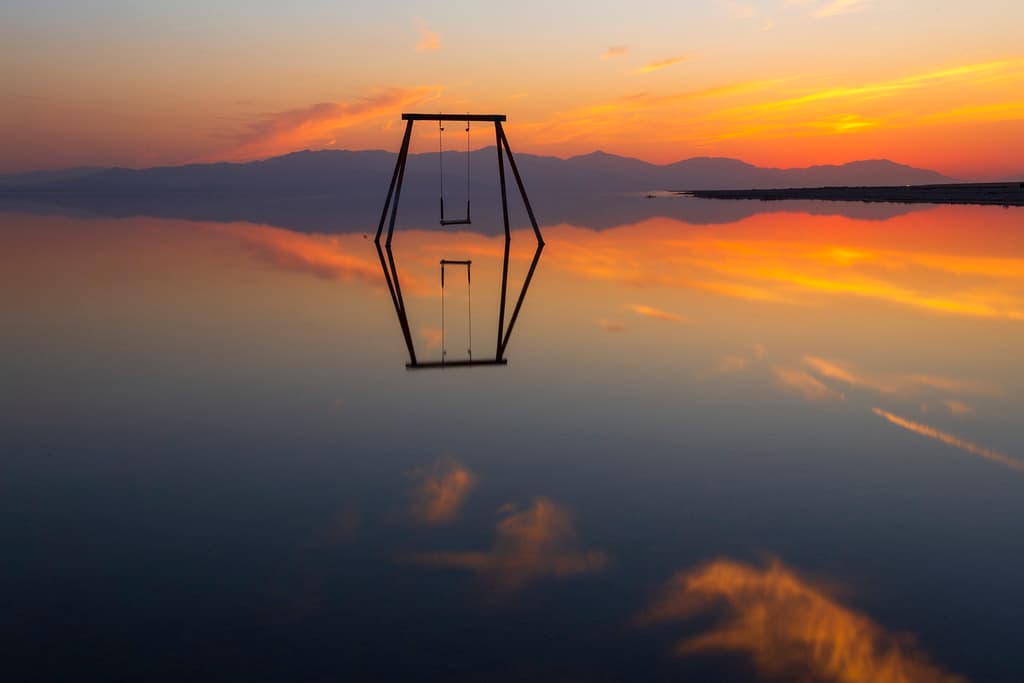 Swing Swang Swung Still Shiny Smooth Silky Salton Sea Saturday Sunset Serenity