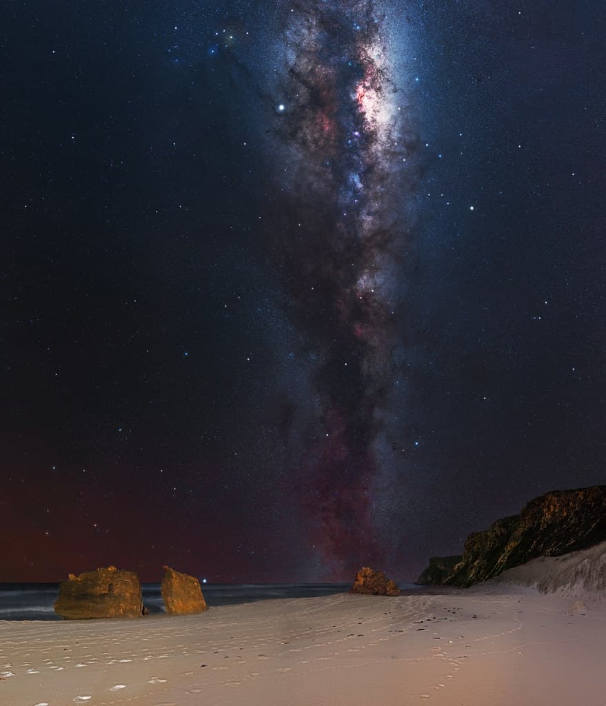 Milky Way at Salmon Beach - Windy Harbour, Western Australia