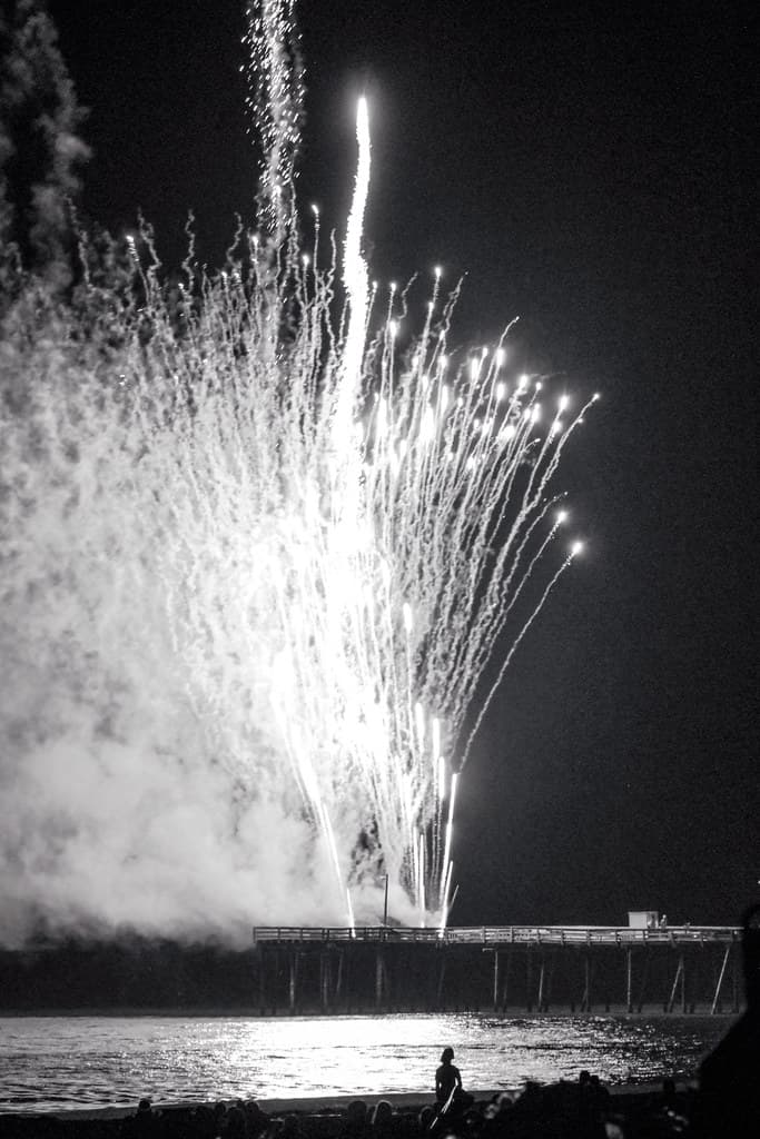 Fourth of July at the Nags Head Fishing Pier