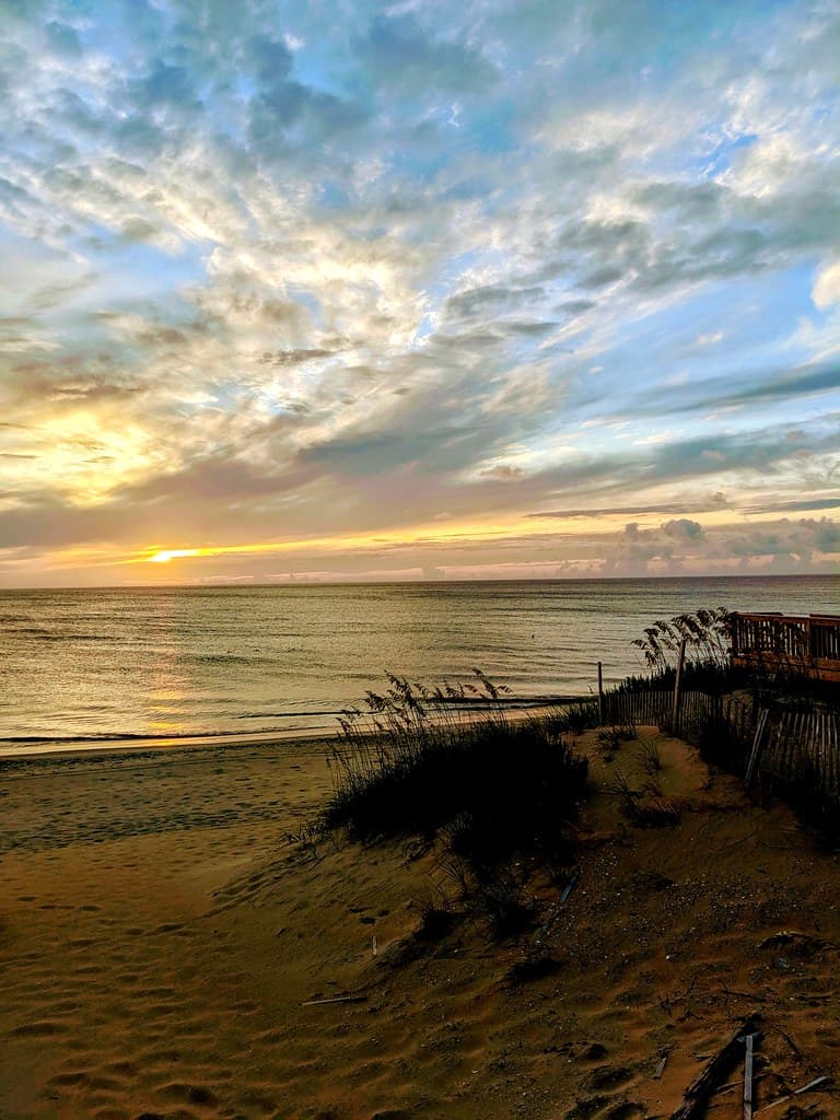 Jennettes Pier Beach — photo by photo516