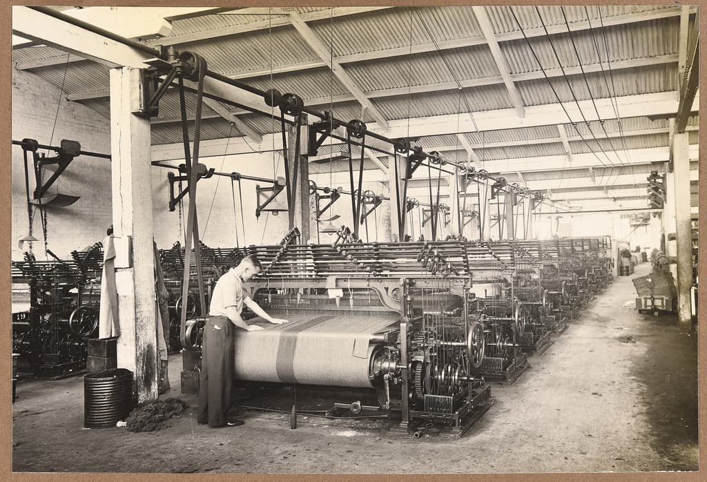 Queensland Woollen Manufacturing Co Mill, North Ipswich, 1927