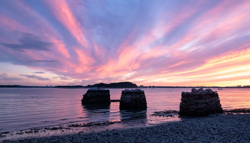 Three Stones and Candy Clouds