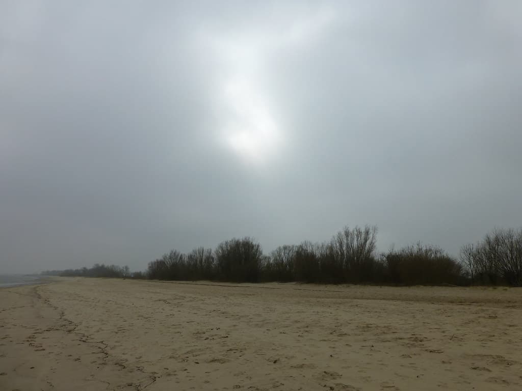 Glückstadt Elbe Beach — photo by Wuppataler
