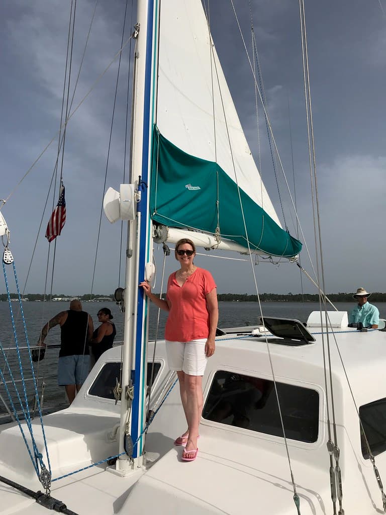 Dolphin watching cruise atGulf Shores Orange Beach, Alabama, USA