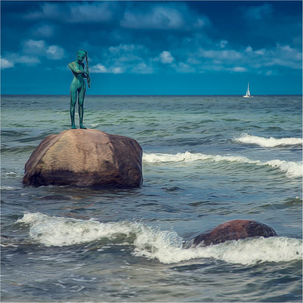 Lobbe Beach — photo by Frank van Dongen