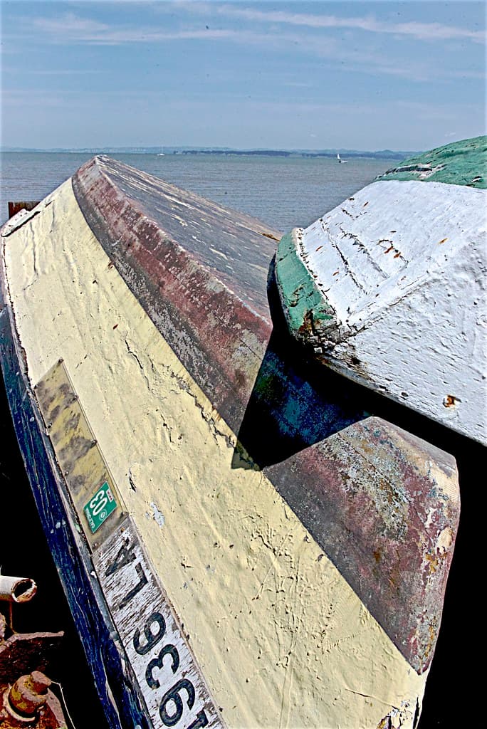 Old Beached Boats