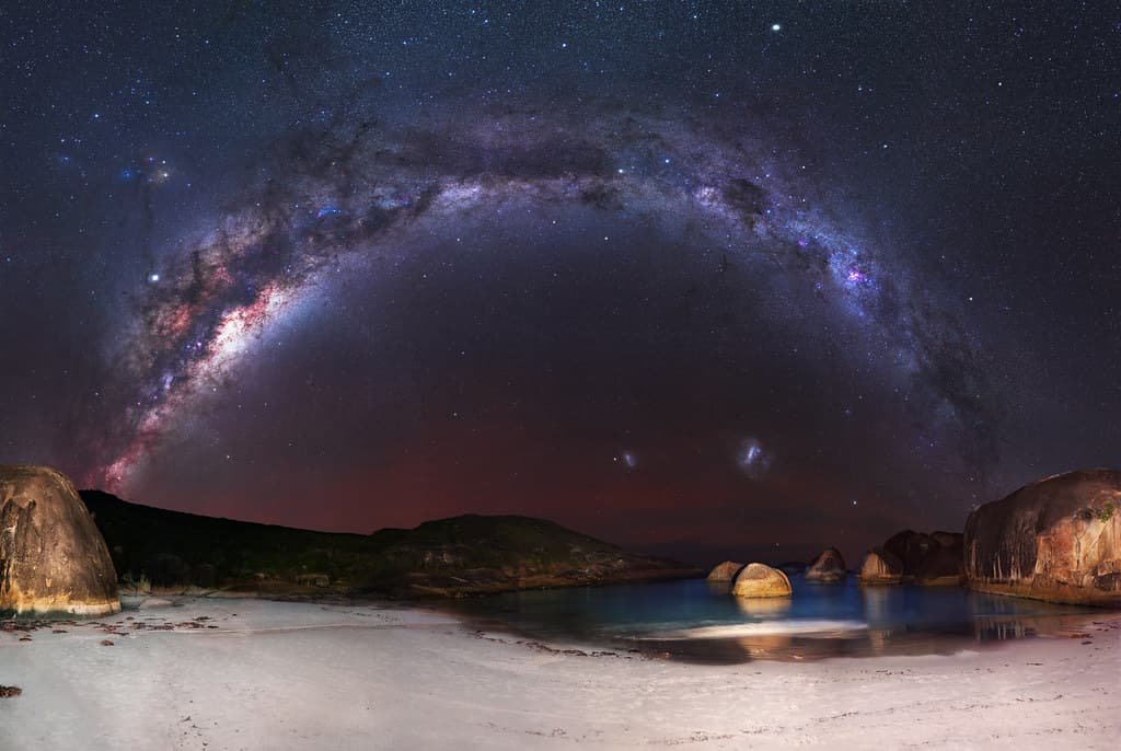 Milky Way at Elephant Cove - Denmark, Western Australia