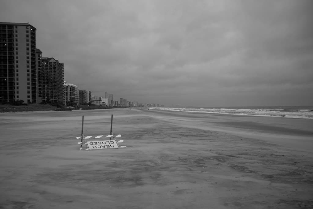 Beach Closed
