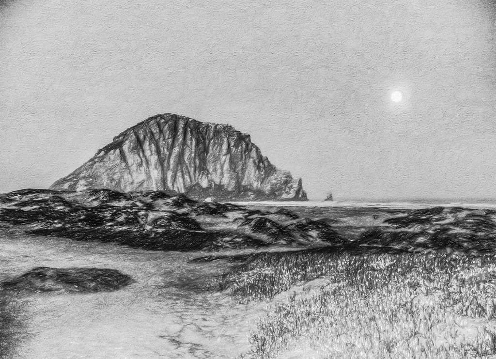 Moonlight Day (p) (B/W)